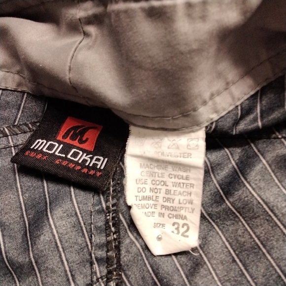 MEN'S MOLOKAI SWIM TRUNKS/ BOARD SHORTS SIZE 32 - Picture 4 of 5